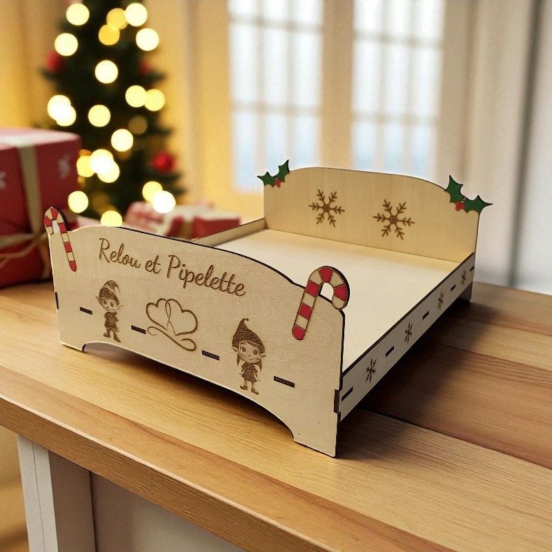Lit double personnalisable pour lutins farceurs