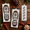 Lot d’empreintes magiques – Bottes du Père Noël & pas de lutins