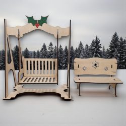 Ensemble balançoire et banc pour lutins farceurs, vue 3