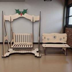 Ensemble balançoire et banc pour lutins farceurs, vue 4