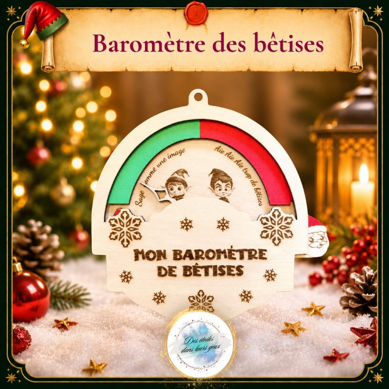 Petite pancarte message des lutins farceurs