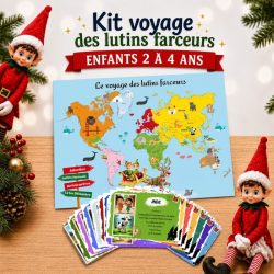 Kit Voyage Lutins Farceurs – Spécial 2 à 4 ans (Édition Noël 2024), vue 4