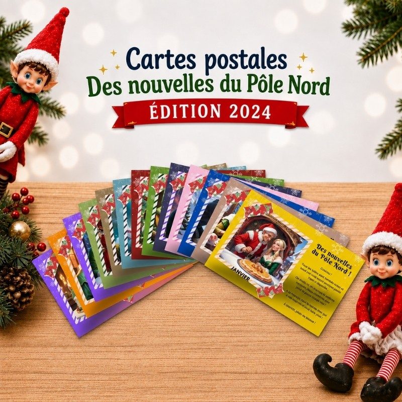 Cartes postales Des nouvelles du Pôle Nord – Édition 2024