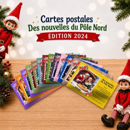 Cartes postales Des nouvelles du Pôle Nord – Édition 2024