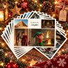 Cartes postales du kit Chasse aux trésors, dont « Le trésor de Cléopâtre » avec un lutin et sa torche
